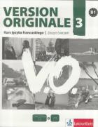 Version Originale 3 LO Ćwiczenia. Język francuski + CD (2017). Autor: Laetitia Pancrazi, Templier Stephanie. ZdrowePodejscie.pl Okładka książki Version Originale 3 LO Ćwiczenia. Język francuski + CD (2017)