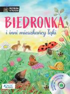 BIEDRONKA I INNI MIESZKAŃCY ŁĄKI PRZYRODA TO PRZYGODA + CD. Autor: REICHENSTETTER FRIEDERUN. ZdrowePodejscie.pl Okładka książki BIEDRONKA I INNI MIESZKAŃCY ŁĄKI PRZYRODA TO PRZYGODA + CD