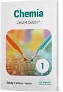 Okładka książki CHEMIA ZESZYT ĆWICZEŃ 1 SZKOŁA BRANŻOWA 1 STOPNIA