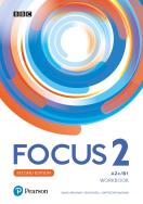 Focus 2 2ed. WB A2+/B1 + Online Practice PEARSON. Autor: Daniel Brayshaw, Dean Russell, Bartosz Michałowski. ZdrowePodejscie.pl Okładka książki Focus 2 2ed. WB A2+/B1 + Online Practice PEARSON