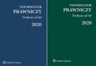 Okładka książki Informator Prawniczy 2020 Tradycja od lat B6 MIX