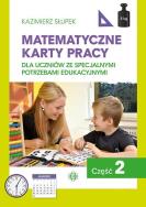 Okładka książki Matematyczne karty pracy cz.2