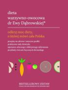 PAKIET DIETA WARZYWNO-OWOCOWA DR EWY DĄBROWSKIEJ. Autor: Beata Anna Dąbrowska. ZdrowePodejscie.pl Okładka książki PAKIET DIETA WARZYWNO-OWOCOWA DR EWY DĄBROWSKIEJ