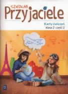 Szkolni przyjaciele. Ćwiczenia 2/2 WSiP. Autor: Ewa Schumacher, Zarzycka Irena, Preibisz-Wała Kinga. ZdrowePodejscie.pl Okładka książki Szkolni przyjaciele. Ćwiczenia 2/2 WSiP