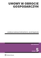 Okładka książki Umowy w obrocie gospodarczym w.5