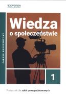 WOS LO 1 Podręcznik ZR w.2019 OPERON. Autor: Derdziak Artur. ZdrowePodejscie.pl Okładka książki WOS LO 1 Podręcznik ZR w.2019 OPERON