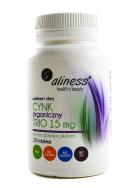 Zdjęcie produktu Aliness Cynk organiczny 15mg 100 tabl