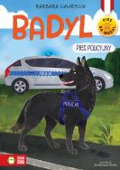 Pies na medal Badyl pies policyjny. Autor: Barbara Gawryluk. ZdrowePodejscie.pl Okładka książki Pies na medal Badyl pies policyjny