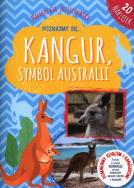 Poznajmy się Kangur symbol Australii. Autor: Małgorzata Zdziechowska. ZdrowePodejscie.pl Okładka książki Poznajmy się Kangur symbol Australii
