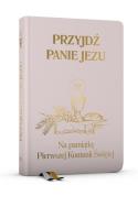 Przyjdź Panie Jezu - różowa. Autor: Groń Stanisław. ZdrowePodejscie.pl Okładka książki Przyjdź Panie Jezu - różowa