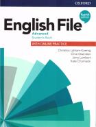 Okładka książki English File 4E Advanced Sb + online practice