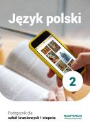 Okładka książki Język polski podręcznik 2 szkoła branżowa 1 stopnia