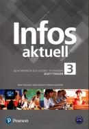 Infos Aktuell 3 Zeszyt ćwiczeń PEARSON. Autor: Sekulski Birgit, Nina Drabich, Gajownik Tomasz. ZdrowePodejscie.pl Okładka książki Infos Aktuell 3 Zeszyt ćwiczeń PEARSON