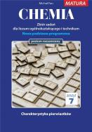 Chemia. Zbiór zadań LO. Zeszyt 7 ZR MEDYK. Autor: Fau Michał. ZdrowePodejscie.pl Okładka książki Chemia. Zbiór zadań LO. Zeszyt 7 ZR MEDYK