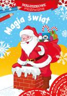 Okładka książki Maluszkowe malowanie. Magia świąt