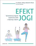 Efekt jogi książka. Autor: Liz Hocking - Mary Bowen, Rossi Lebowitz, Dr Chris C. Streeter. ZdrowePodejscie.pl Okładka książki Efekt jogi książka