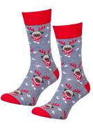 Zdjęcie produktu Milena Skarpetki męskie długie mops świąteczne