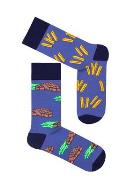 Zdjęcie produktu Milena Skarpetki męskie długie stek i frytki