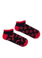 Zdjęcie produktu Milena Skarpetki męskie stopki papryczki czarne