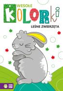 Okładka książki Leśne zwierzęta. Wesołe kolorki