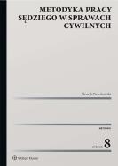 Okładka książki Metodyka pracy sędziego w sprawach cywilnych