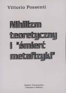 Okładka książki Nihilizm teoretyczny i ''śmierć metafizyki
