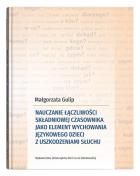 Okładka książki Nauczanie łączliwości składniowej czasownika...