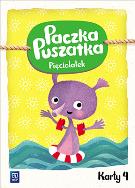 Okładka książki Paczka Puszatka. Pięciolatek KP cz.4 WSiP