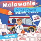 Okładka książki Pojazdy w mieście. Malowanie-doklejanie