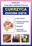 Okładka książki Porady lek. rodzinnego. Cukrzyca. Zdrowa dieta w.2