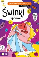 Okładka książki Zwariowane kolorowanki Świnki operowe