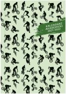 Okładka książki Kalendarz 2021/2022 akademicki A5 tygodniowy PCV bezbarwny rowery