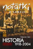 Notatki z Lekcji Historia 1918-2004 OMEGA. Autor: Małgorzata Ciejka. ZdrowePodejscie.pl Okładka książki Notatki z Lekcji Historia 1918-2004 OMEGA