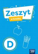 Szkoła na miarę zeszyt w kratkę D EDYCJA 2021. Autor:   Praca zbiorowa. ZdrowePodejscie.pl Okładka książki Szkoła na miarę zeszyt w kratkę D EDYCJA 2021