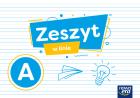 Szkoła na miarę zeszyt z większą liniaturą A EDYCJA 2021. Autor:   Praca zbiorowa. ZdrowePodejscie.pl Okładka książki Szkoła na miarę zeszyt z większą liniaturą A EDYCJA 2021