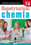 Repetytorium. Chemia kl. 7-8. Autor: Opracowanie zbiorowe. ZdrowePodejscie.pl Okładka książki Repetytorium. Chemia kl. 7-8