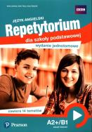 Repetytorium j. ang. A2+/B WB PEARSON. Autor: Opracowanie zbiorowe. ZdrowePodejscie.pl Okładka książki Repetytorium j. ang. A2+/B WB PEARSON