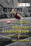 Igrzyska lekkoatletów. T.7 Paryż 1924. Autor: Grinberg Daniel, Parczewski Adam. ZdrowePodejscie.pl Okładka książki Igrzyska lekkoatletów. T.7 Paryż 1924