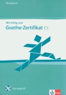 Mit Erflog zum Goethe-Zertifikat C1 Ubungsbuch z płytą CD. Autor: Hantschel Hans-Jurgen, Krieger Paul. ZdrowePodejscie.pl Okładka książki Mit Erflog zum Goethe-Zertifikat C1 Ubungsbuch z płytą CD