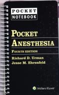 Pocket Anesthesia Fourth edition. Autor: Urman Richard D., Ehrenfeld Jesse M.. ZdrowePodejscie.pl Okładka książki Pocket Anesthesia Fourth edition