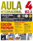 Aula Internacional 4 PREMIUM Nueva edicion. Autor: Opracowanie zbiorowe. ZdrowePodejscie.pl Okładka książki Aula Internacional 4 PREMIUM Nueva edicion