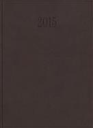 Opakowanie Kalendarz 2015 Książkowy Tygodniowy A4 z obszyciem TUCSON brązowy