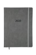 Opakowanie Kalendarz 2020 KK-A4TL książkowy A4 tygodniowy Lux szary