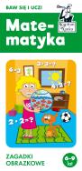 Kapitan Nauka. Matematyka 6-9 lat. Zagadki. Autor: Natalia Minge, Krzysztof Minge, Filip Depa. ZdrowePodejscie.pl Okładka książki Kapitan Nauka. Matematyka 6-9 lat. Zagadki