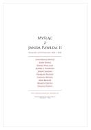 Myśląc z Janem Pawłem II Wykłady Janopawłowe.... Autor: Opracowanie zbiorowe. ZdrowePodejscie.pl Okładka książki Myśląc z Janem Pawłem II Wykłady Janopawłowe...
