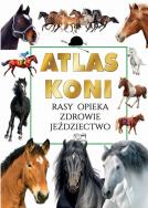 Atlas koni. Autor: Joanna Werner. ZdrowePodejscie.pl Okładka książki Atlas koni