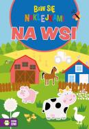 Okładka książki Baw się naklejkami. Na wsi