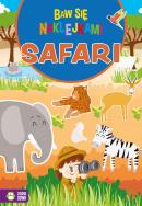 Okładka książki Baw się naklejkami. Safari