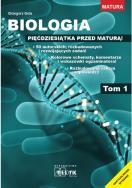 Biologia - pięćdziesiątka przed maturą T.1. Autor: Grzegorz Gola. ZdrowePodejscie.pl Okładka książki Biologia - pięćdziesiątka przed maturą T.1