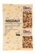 Zdjęcie produktu Brat Migdały prażone solone 250g